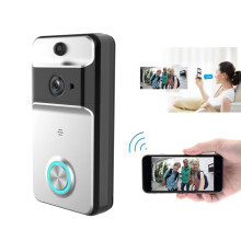 720P Wireless Wifi Smart Video Ring Doorbell Camera Intercom 2 Way Audio Waterproof Wireless Door Bell Camera with Chime